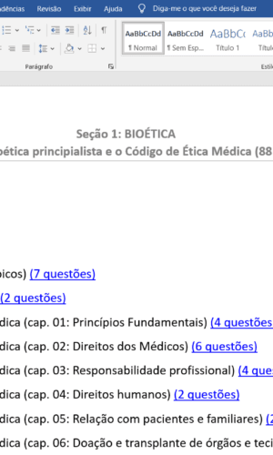 Capítulo do Banco de Questões.