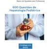 Capa do Banco de Questões sobre Hepatologia Pediátrica.