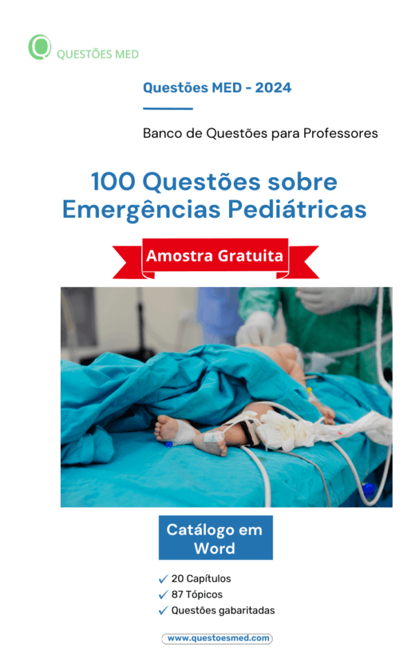 Banco de Questões Gratuito de Emergências Pediátricas