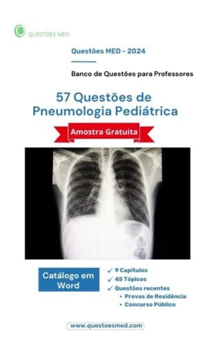 Banco de Questões - Pneumologia Pediátrica (Word) - Amostra Grátis