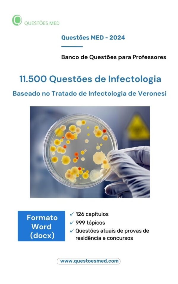 Banco de Questões - Infectologia (Word) - 11500