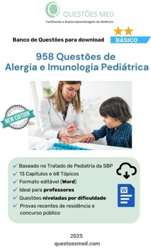 Banco de Questões - Alergia e Imunologia Pediátrica (Word)