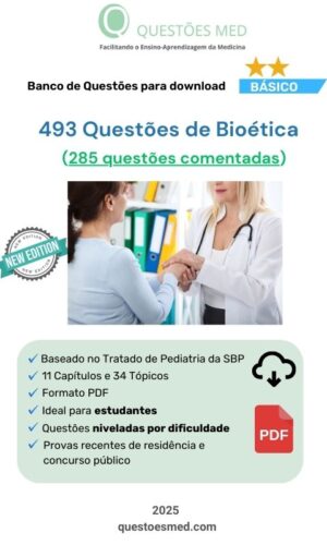 493 Questões de Bióetica (285 comentadas) em PDF