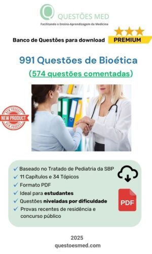 991 Questões de Bióetica (574 comentadas) em PDF