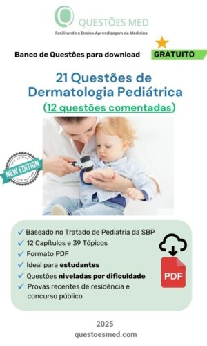 Banco de Questões Gratuito de Dermatologia Pediátrica em PDF