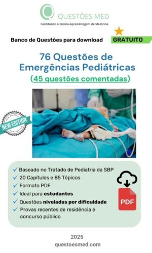 Banco de Questões Gratuito de Emergências Pediátricas em PDF