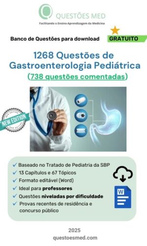 Banco de Questões Gratuito de Gastroenterologia Pediátrica em Word