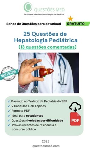 Banco de Questões Gratuito de Hepatologia Pediátrica em PDF