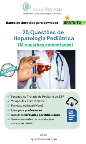 Banco de Questões Gratuito de Hepatologia Pediátrica em Word