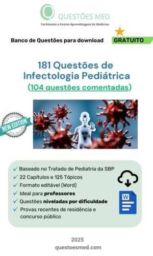 Banco de Questões Gratuito de Infectologia Pediátrica - Word